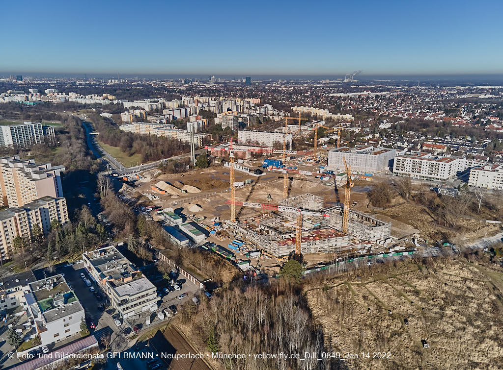 14.01.2022 - Baustelle Pandionverde nach der Weihnachtspause 14.01.2022 - Baustelle Pandionverde nach der Weihnachtspause