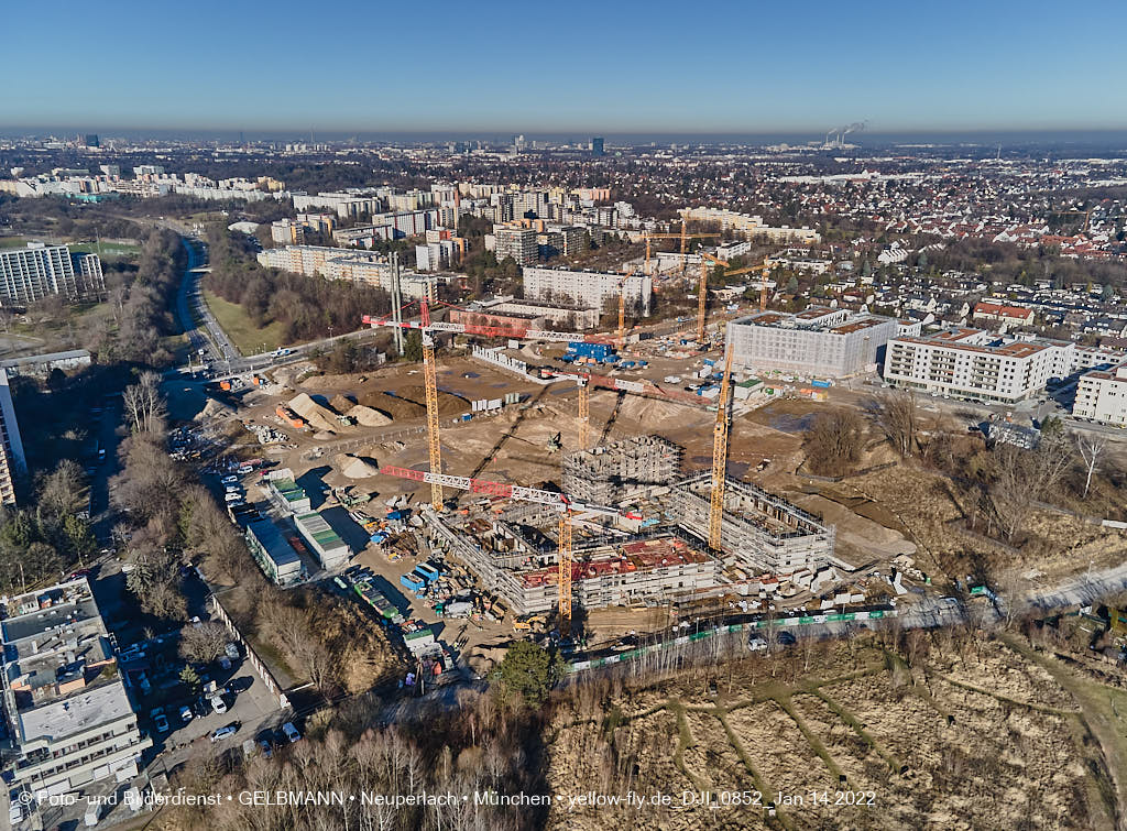 14.01.2022 - Baustelle Pandionverde nach der Weihnachtspause 14.01.2022 - Baustelle Pandionverde nach der Weihnachtspause