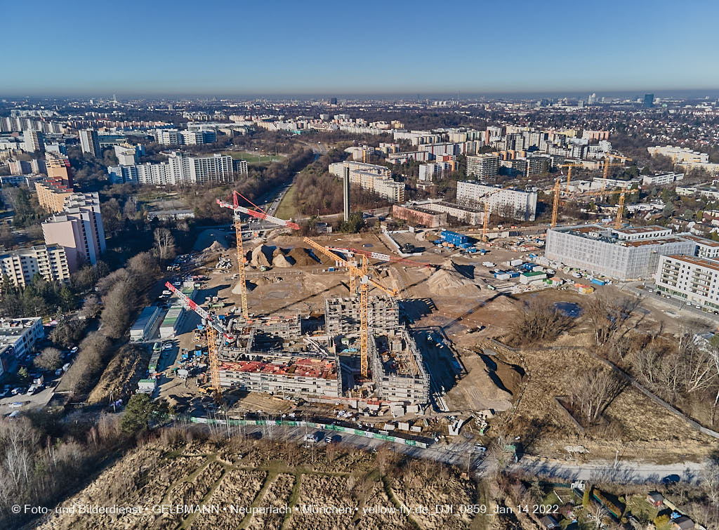 14.01.2022 - Baustelle Pandionverde nach der Weihnachtspause 14.01.2022 - Baustelle Pandionverde nach der Weihnachtspause