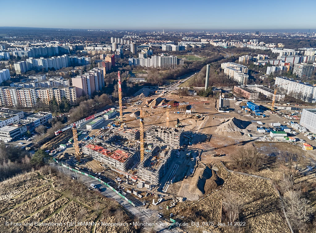 14.01.2022 - Baustelle Pandionverde nach der Weihnachtspause 14.01.2022 - Baustelle Pandionverde nach der Weihnachtspause