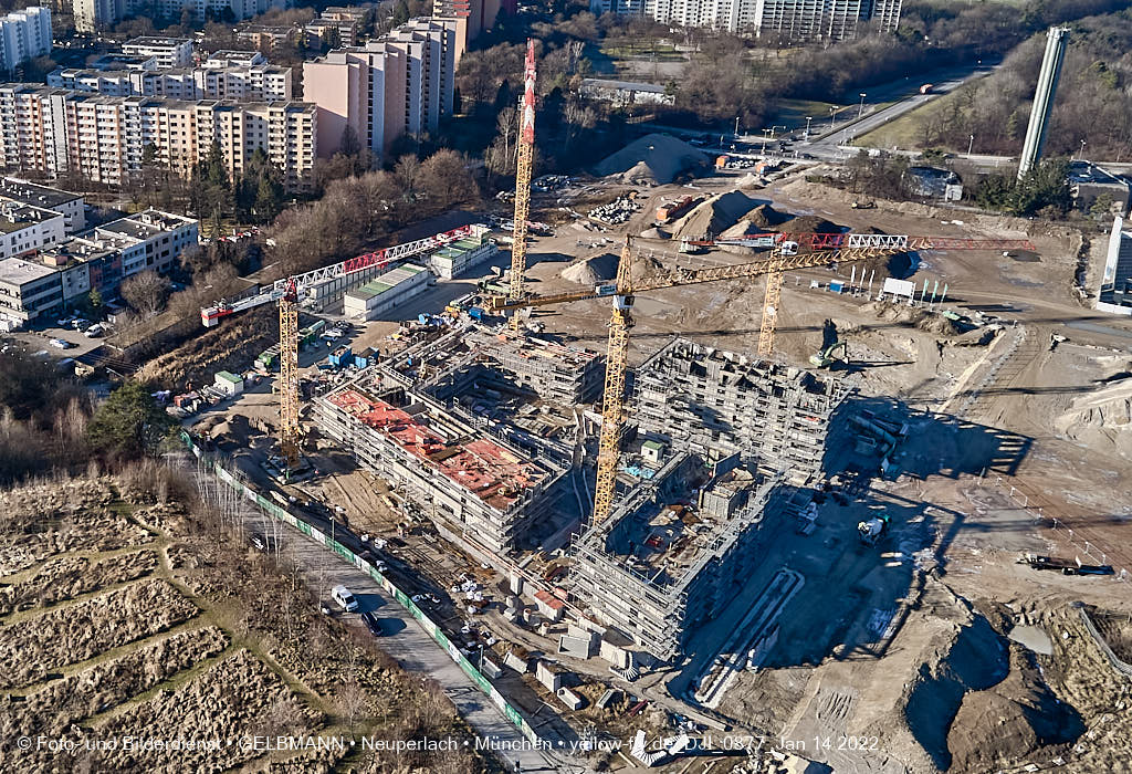 14.01.2022 - Baustelle Pandionverde nach der Weihnachtspause 14.01.2022 - Baustelle Pandionverde nach der Weihnachtspause