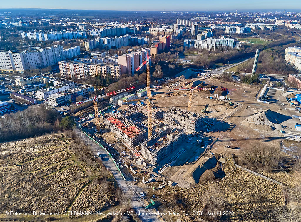 14.01.2022 - Baustelle Pandionverde nach der Weihnachtspause 14.01.2022 - Baustelle Pandionverde nach der Weihnachtspause