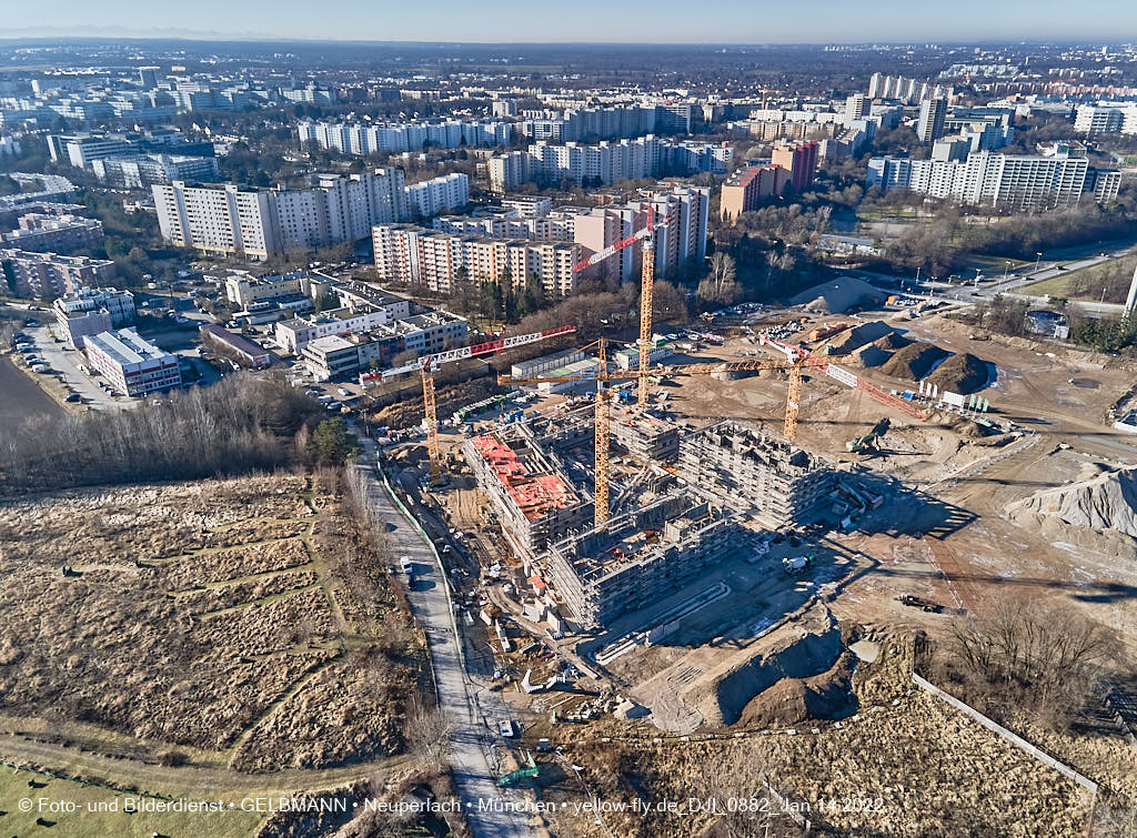 14.01.2022 - Baustelle Pandionverde nach der Weihnachtspause 14.01.2022 - Baustelle Pandionverde nach der Weihnachtspause