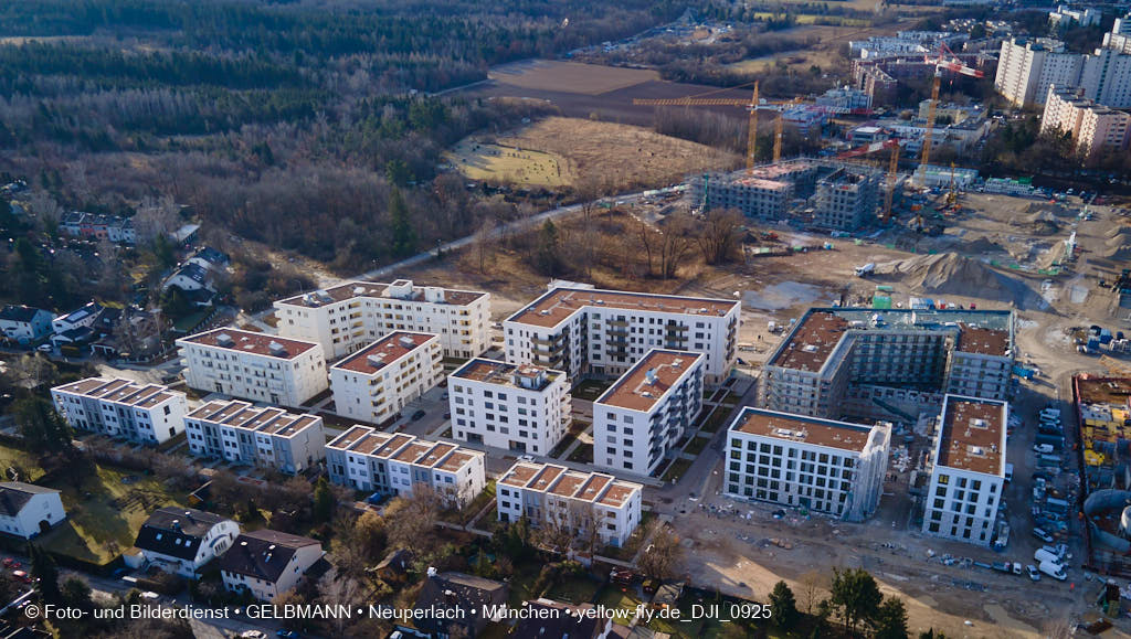 09.02.2022 - Baustelle Alexisquartier in Neuperlach 09.02.2022 - Baustelle Alexisquartier in Neuperlach