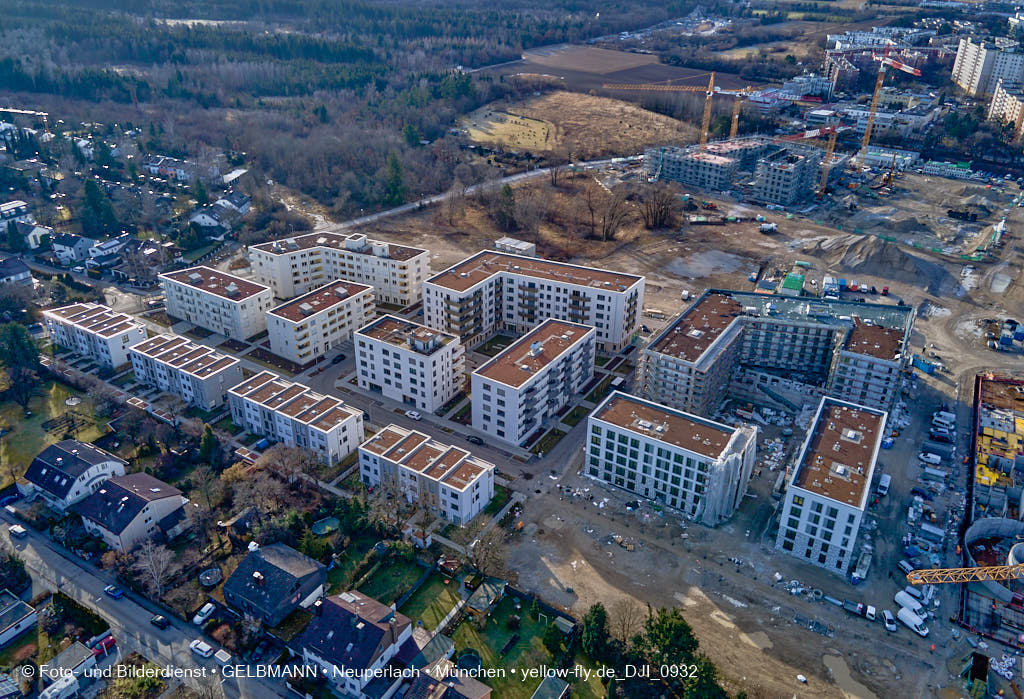 09.02.2022 - Baustelle Alexisquartier in Neuperlach 09.02.2022 - Baustelle Alexisquartier in Neuperlach