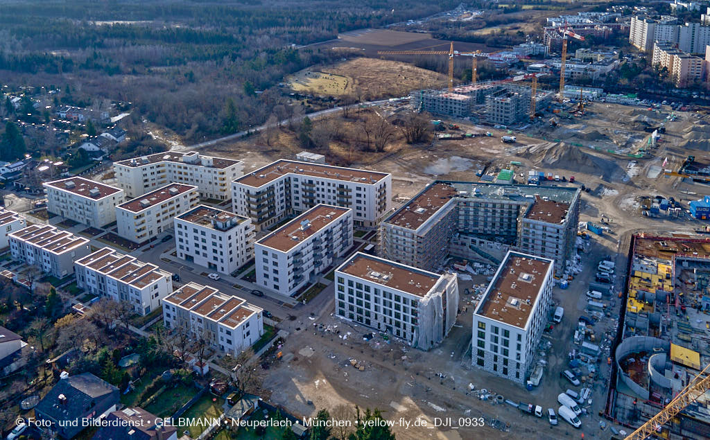09.02.2022 - Baustelle Alexisquartier in Neuperlach 09.02.2022 - Baustelle Alexisquartier in Neuperlach