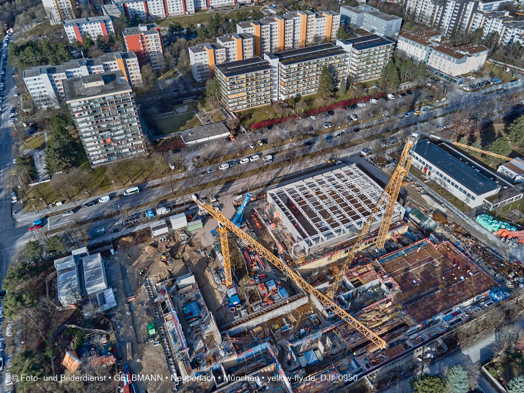 09.02.2022 - Baustelle Grundschule am Karl-Marx-Ring in Neuperlach