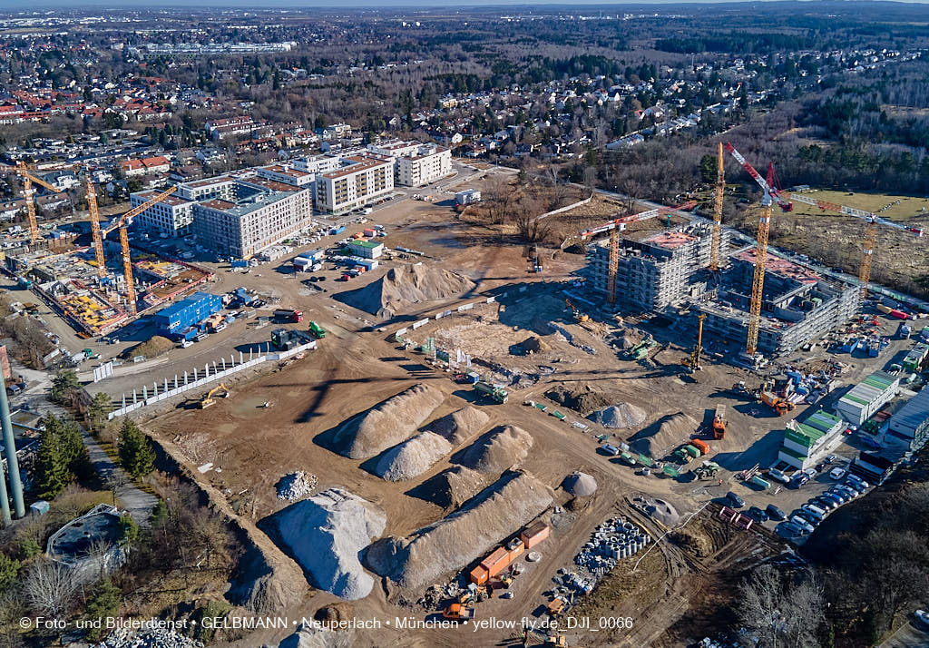 09.02.2022 - Baustelle Pandionverde in Neuperlach 09.02.2022 - Baustelle Pandionverde in Neuperlach
