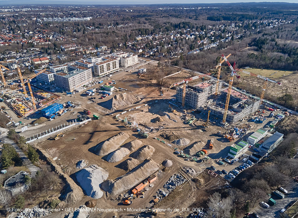 09.02.2022 - Baustelle Pandionverde in Neuperlach 09.02.2022 - Baustelle Pandionverde in Neuperlach