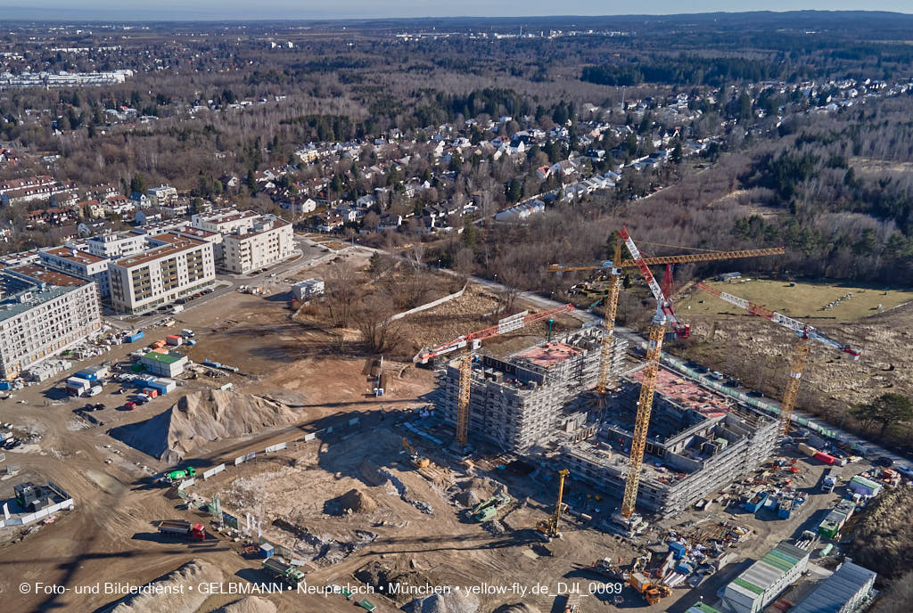 09.02.2022 - Baustelle Pandionverde in Neuperlach 09.02.2022 - Baustelle Pandionverde in Neuperlach