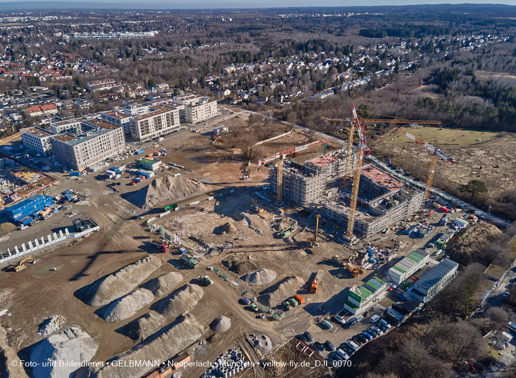 09.02.2022 - Baustelle Pandionverde in Neuperlach 09.02.2022 - Baustelle Pandionverde in Neuperlach