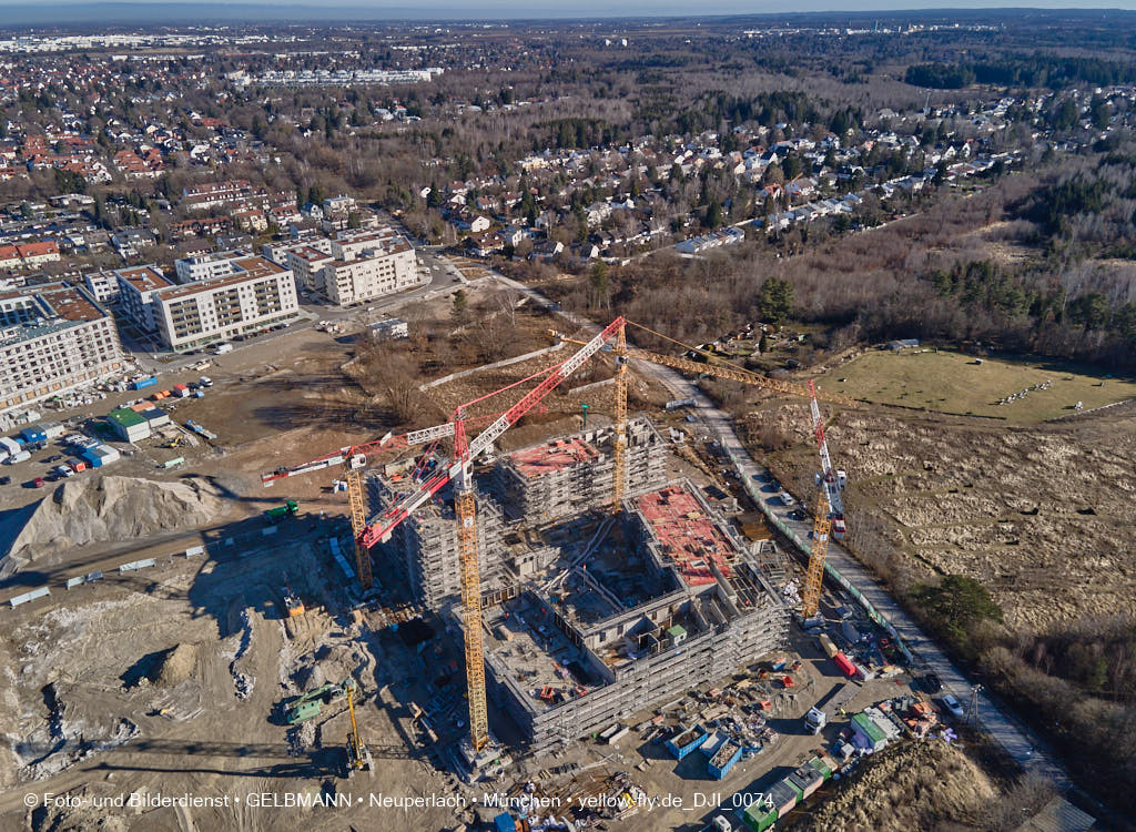 09.02.2022 - Baustelle Pandionverde in Neuperlach 09.02.2022 - Baustelle Pandionverde in Neuperlach
