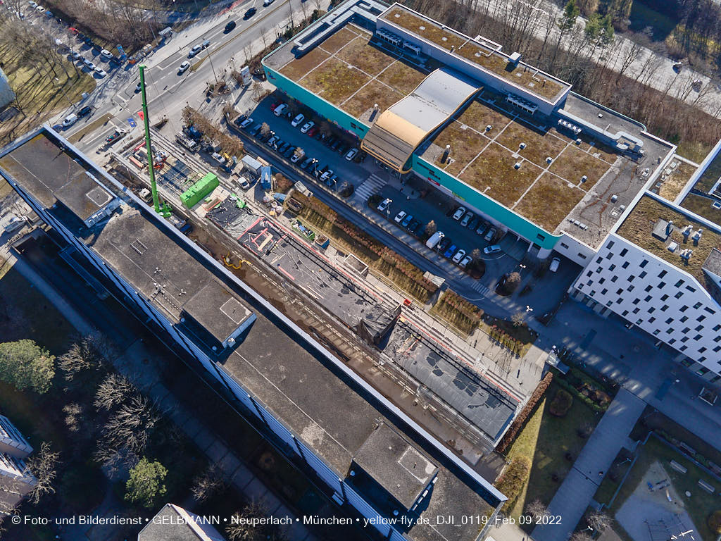 09.02.2022 - Baustelle Montessori Schule in Neuperlach