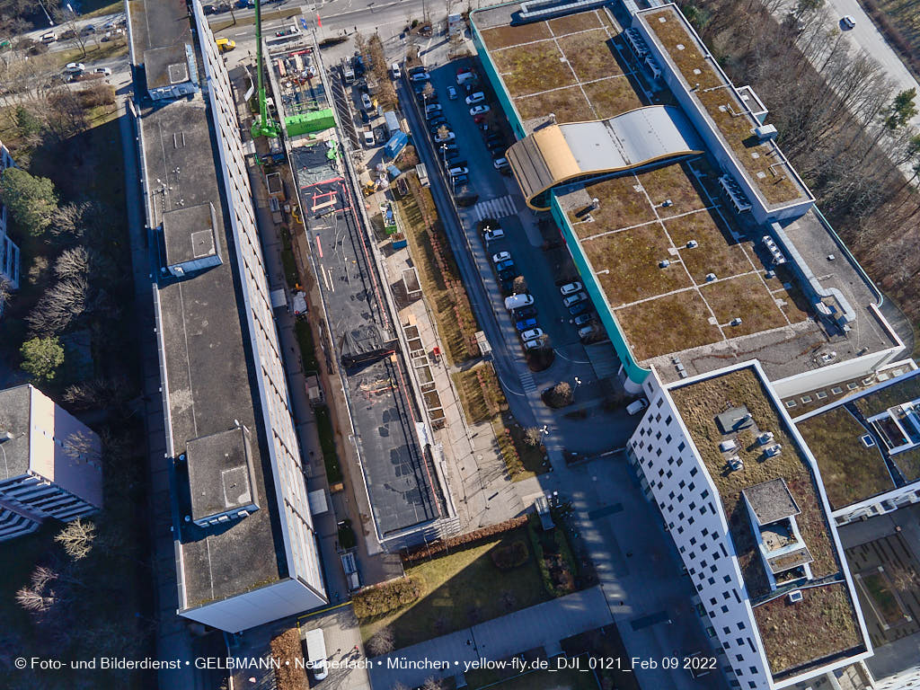 09.02.2022 - Baustelle Montessori Schule in Neuperlach