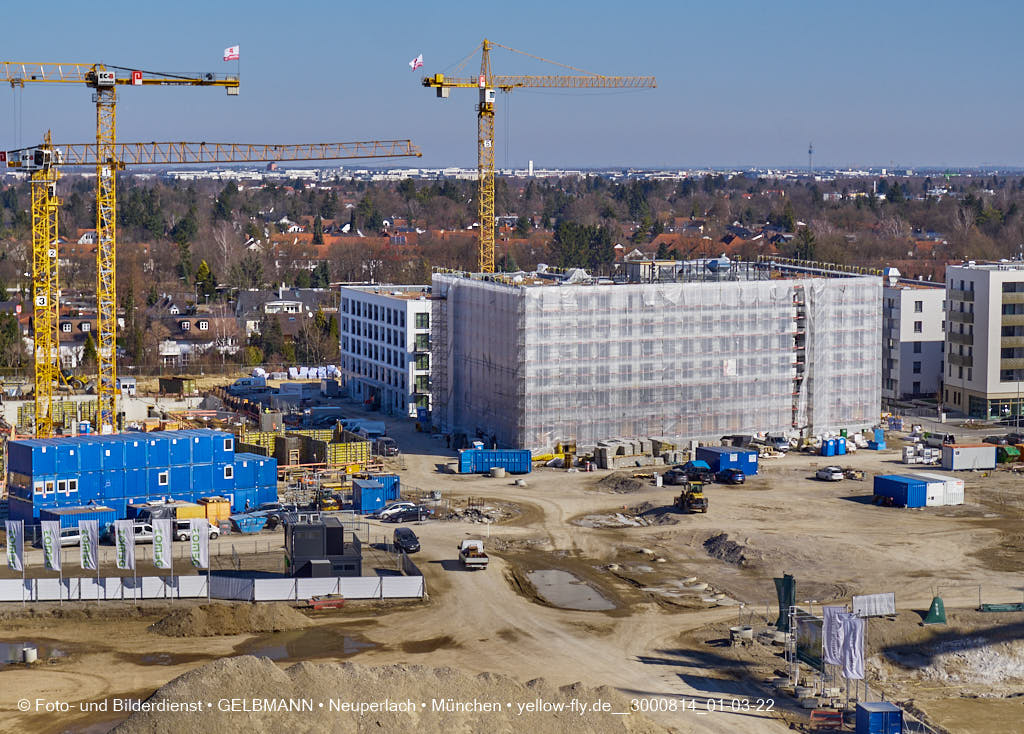 02.03.2022 - Neue Baugruben auf dem Piederstorfer Gelände 02.03.2022 - Neue Baugruben auf dem Piederstorfer Gelände