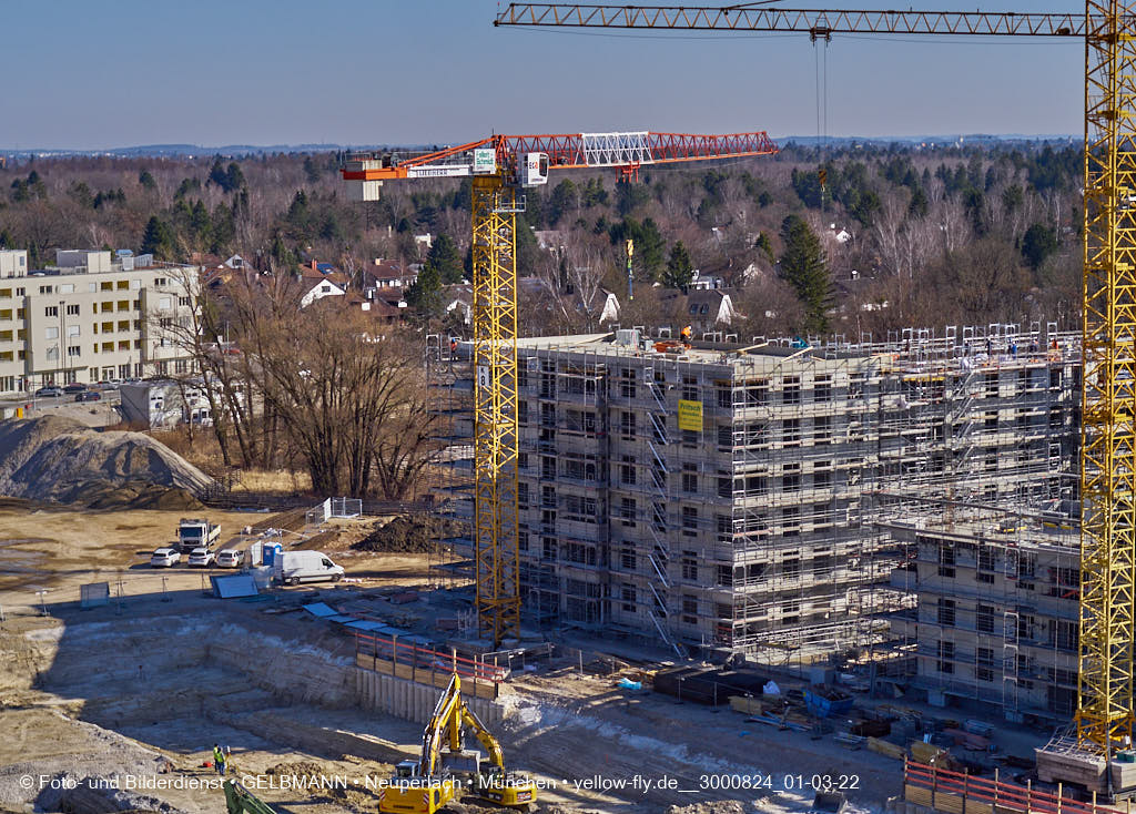 02.03.2022 - Neue Baugruben auf dem Piederstorfer Gelände 02.03.2022 - Neue Baugruben auf dem Piederstorfer Gelände