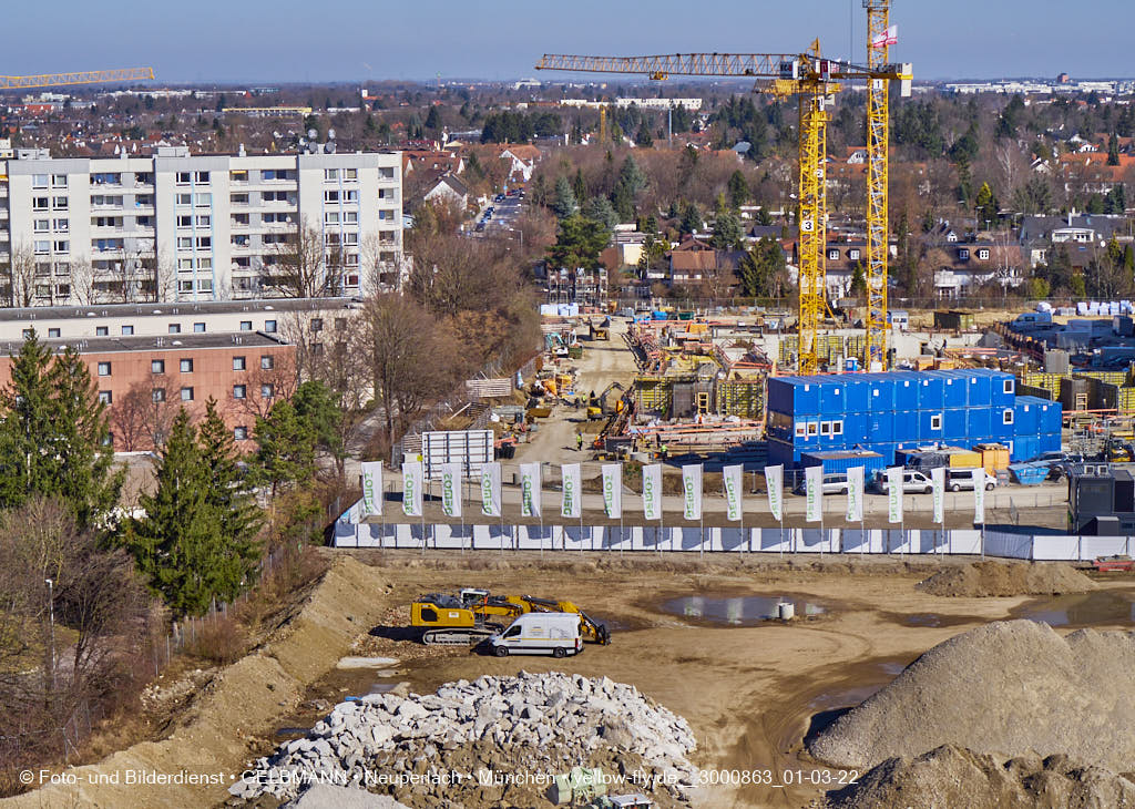 02.03.2022 - Neue Baugruben auf dem Piederstorfer Gelände 02.03.2022 - Neue Baugruben auf dem Piederstorfer Gelände
