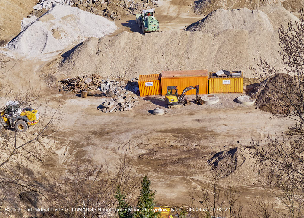 02.03.2022 - Neue Baugruben auf dem Piederstorfer Gelände 02.03.2022 - Neue Baugruben auf dem Piederstorfer Gelände