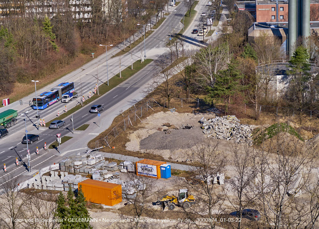 02.03.2022 - Neue Baugruben auf dem Piederstorfer Gelände 02.03.2022 - Neue Baugruben auf dem Piederstorfer Gelände