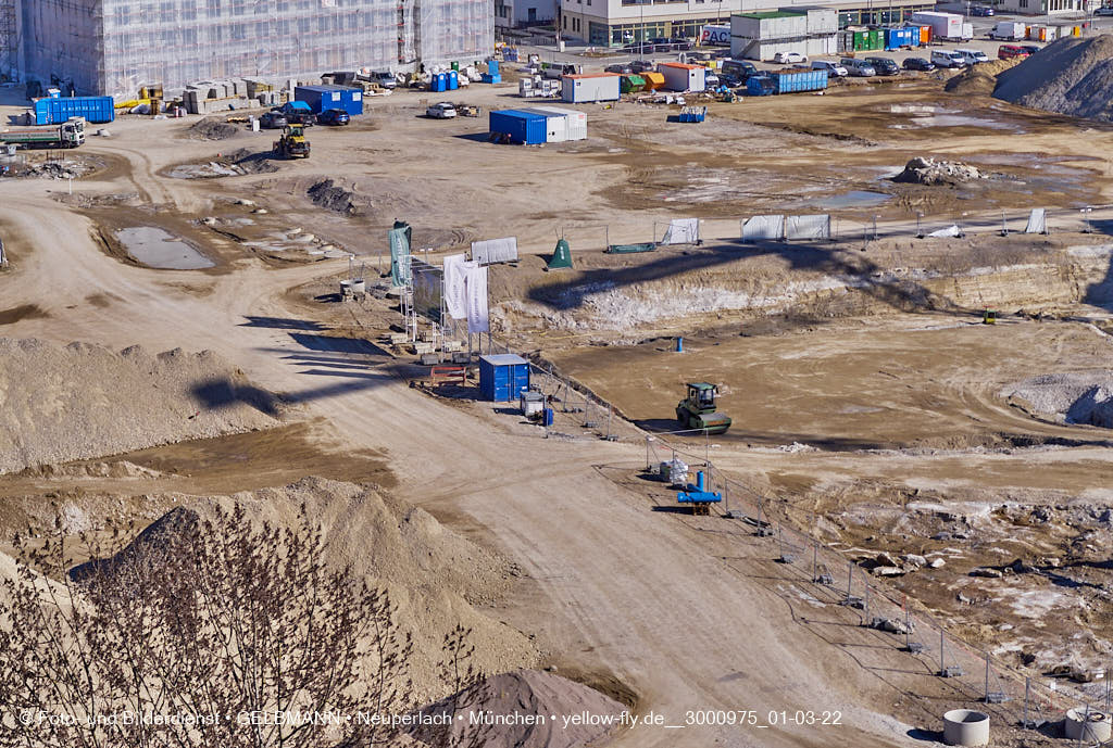 02.03.2022 - Neue Baugruben auf dem Piederstorfer Gelände 02.03.2022 - Neue Baugruben auf dem Piederstorfer Gelände