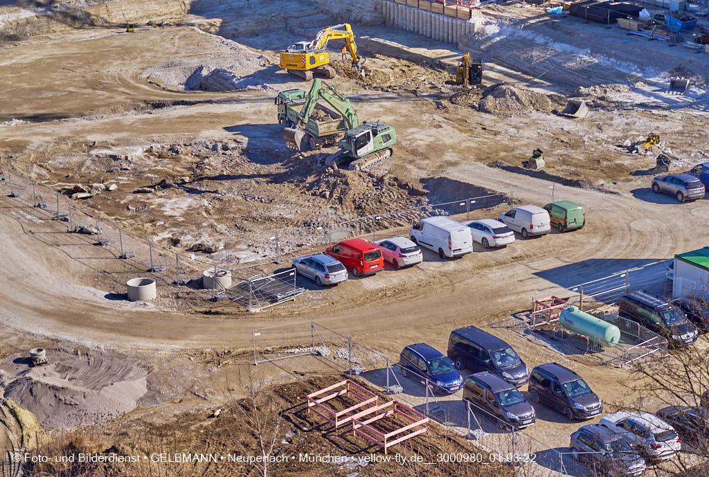 02.03.2022 - Neue Baugruben auf dem Piederstorfer Gelände 02.03.2022 - Neue Baugruben auf dem Piederstorfer Gelände