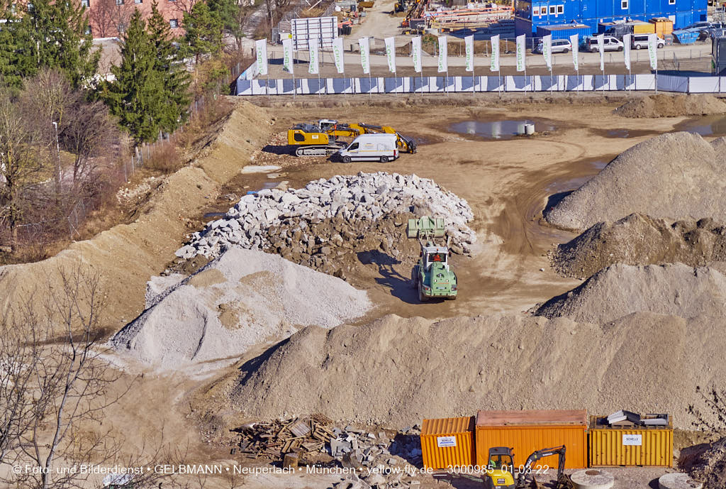02.03.2022 - Neue Baugruben auf dem Piederstorfer Gelände 02.03.2022 - Neue Baugruben auf dem Piederstorfer Gelände