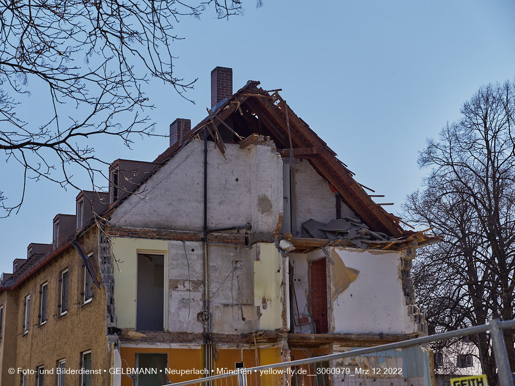 12.03.2022 - Abriss und Neubau der Maikäfersiedlung 