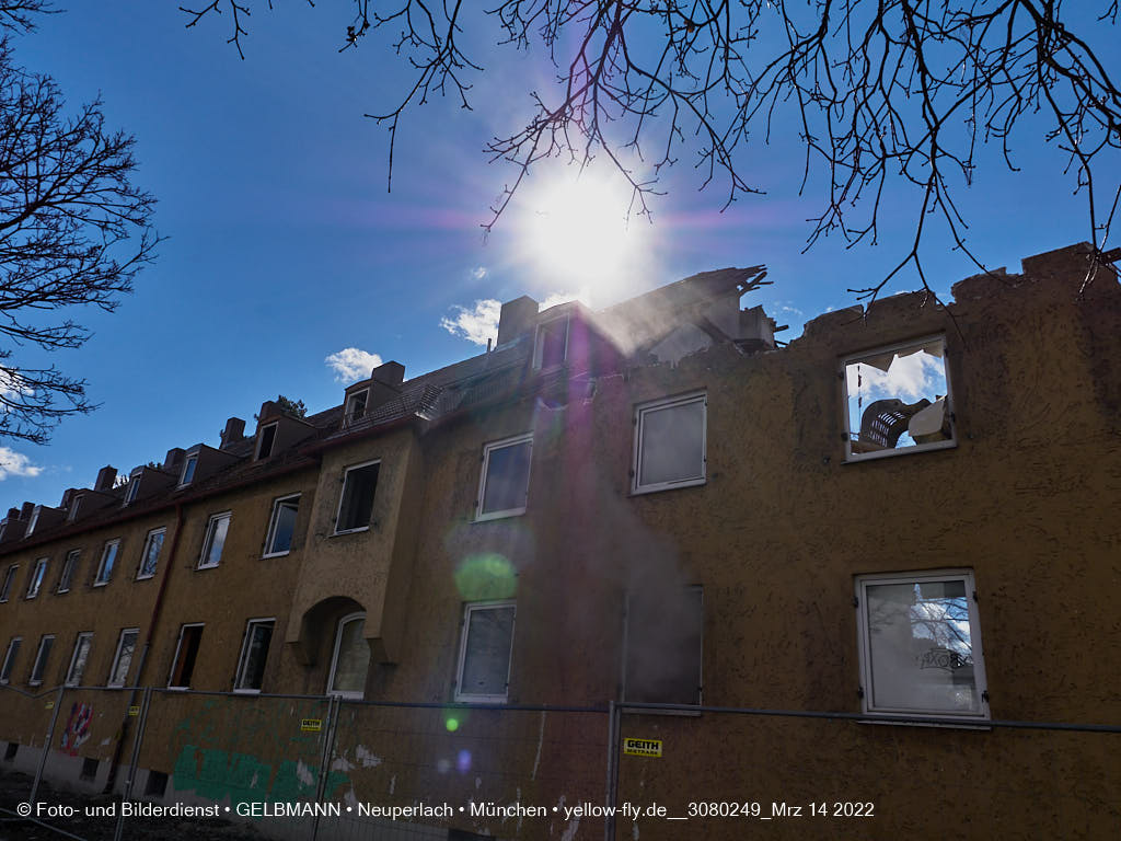 14.03.2022 - Abriss und Neubau der Maikäfersiedlung 