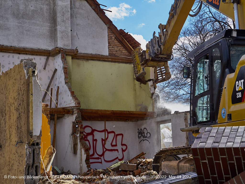 14.03.2022 - Abriss und Neubau der Maikäfersiedlung 