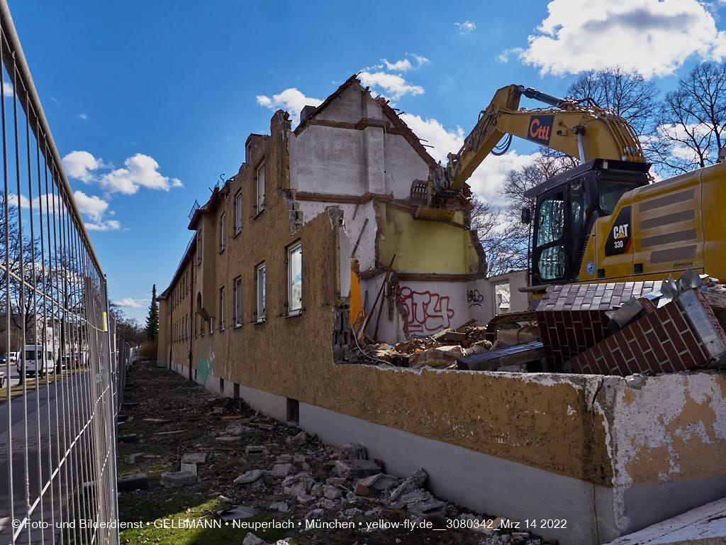 14.03.2022 - Abriss und Neubau der Maikäfersiedlung 