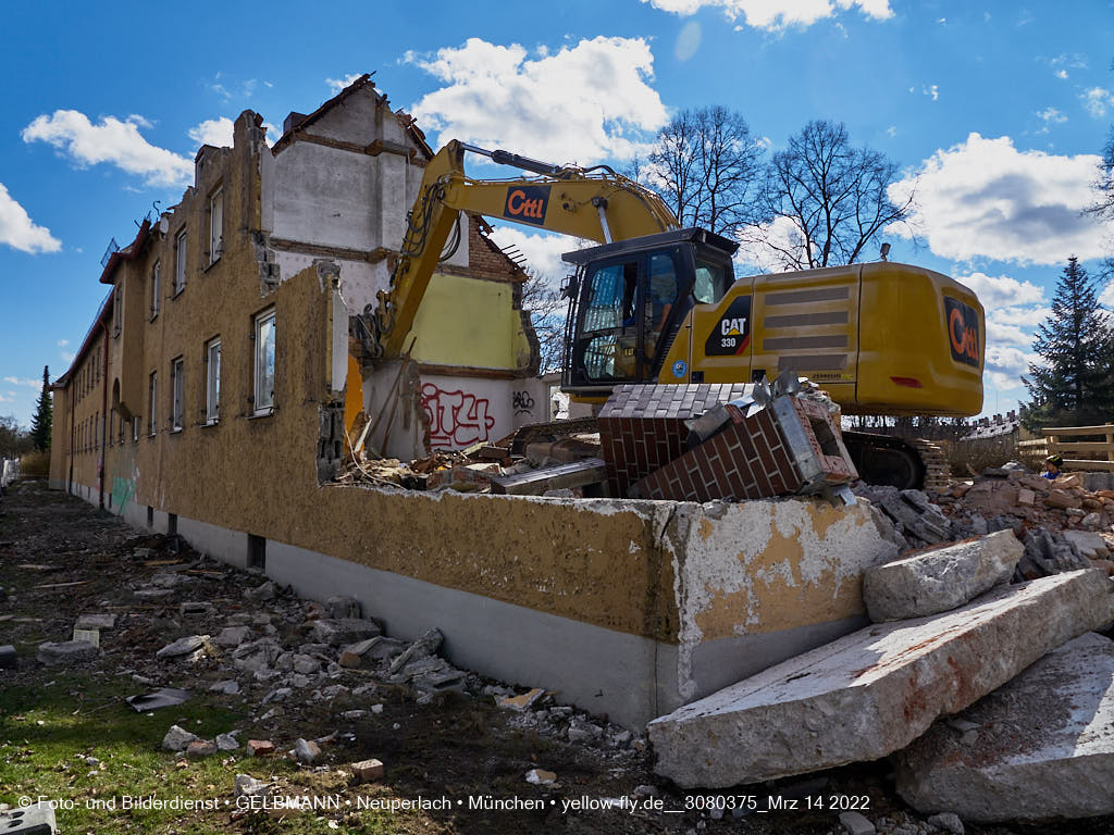 14.03.2022 - Abriss und Neubau der Maikäfersiedlung 