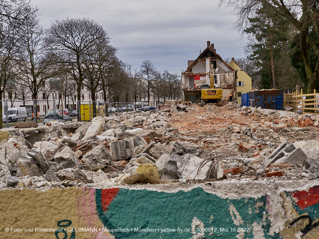 15.03.2022 - Abriss und Neubau der Maikäfersiedlung 