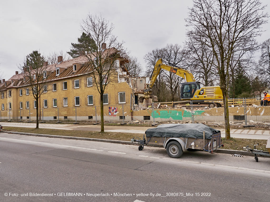 15.03.2022 - Abriss und Neubau der Maikäfersiedlung 