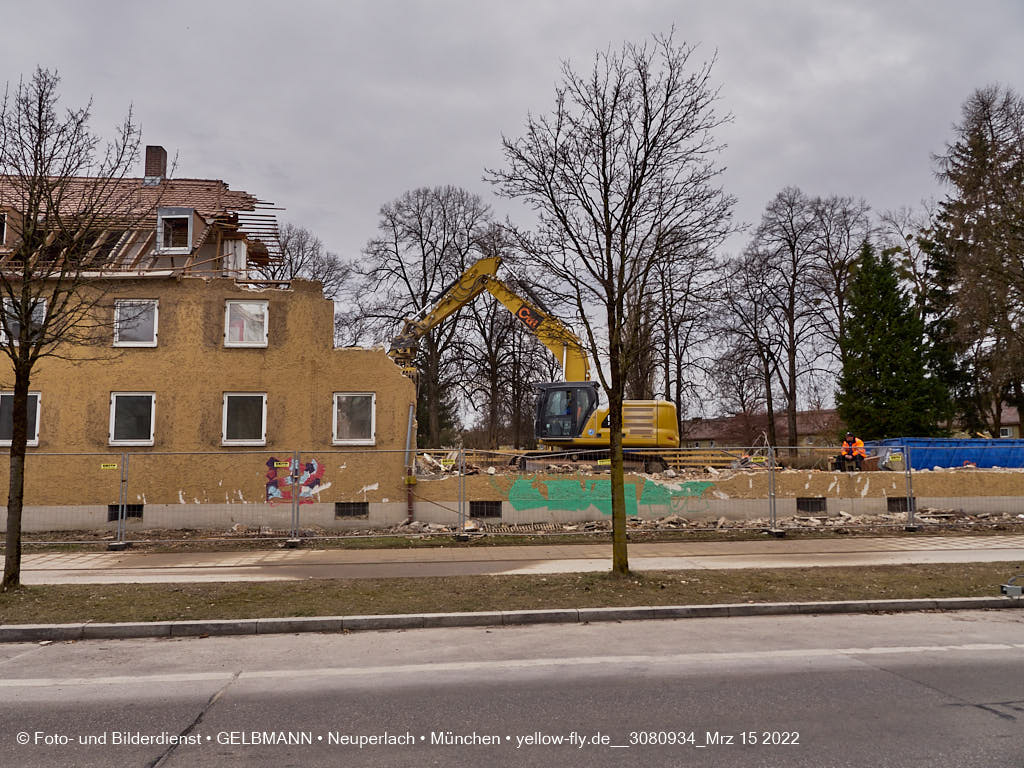 15.03.2022 - Abriss und Neubau der Maikäfersiedlung 