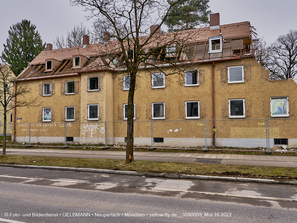 16.03.2022 - Abriss und Neubau der Maikäfersiedlung 