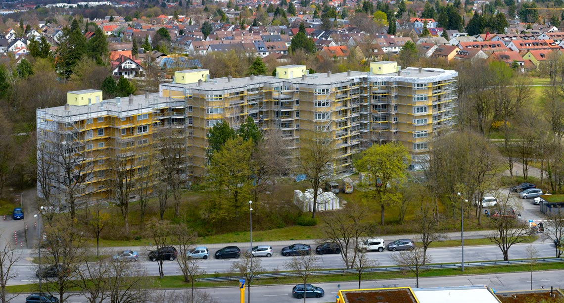 26.04.2022 - Großsanierung am Karl-Marx-Ring