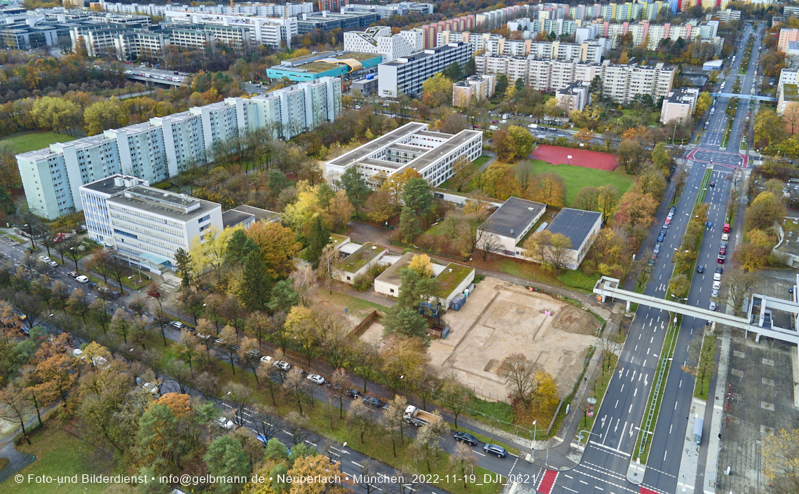 19.11.2022 - Neubau des Haus für Kinder Gebäude in Neuperlach