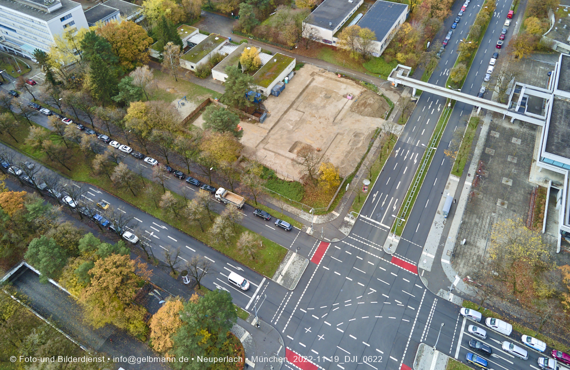 19.11.2022 - Neubau des Haus für Kinder Gebäude in Neuperlach