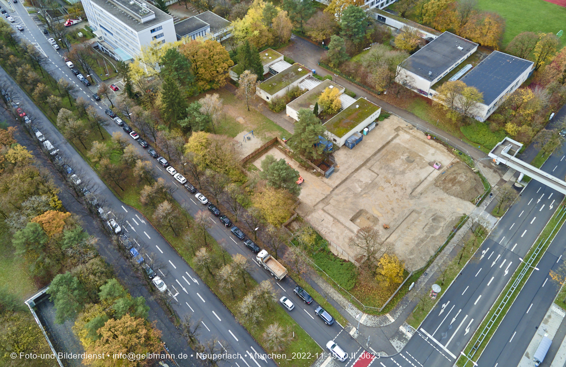 19.11.2022 - Neubau des Haus für Kinder Gebäude in Neuperlach
