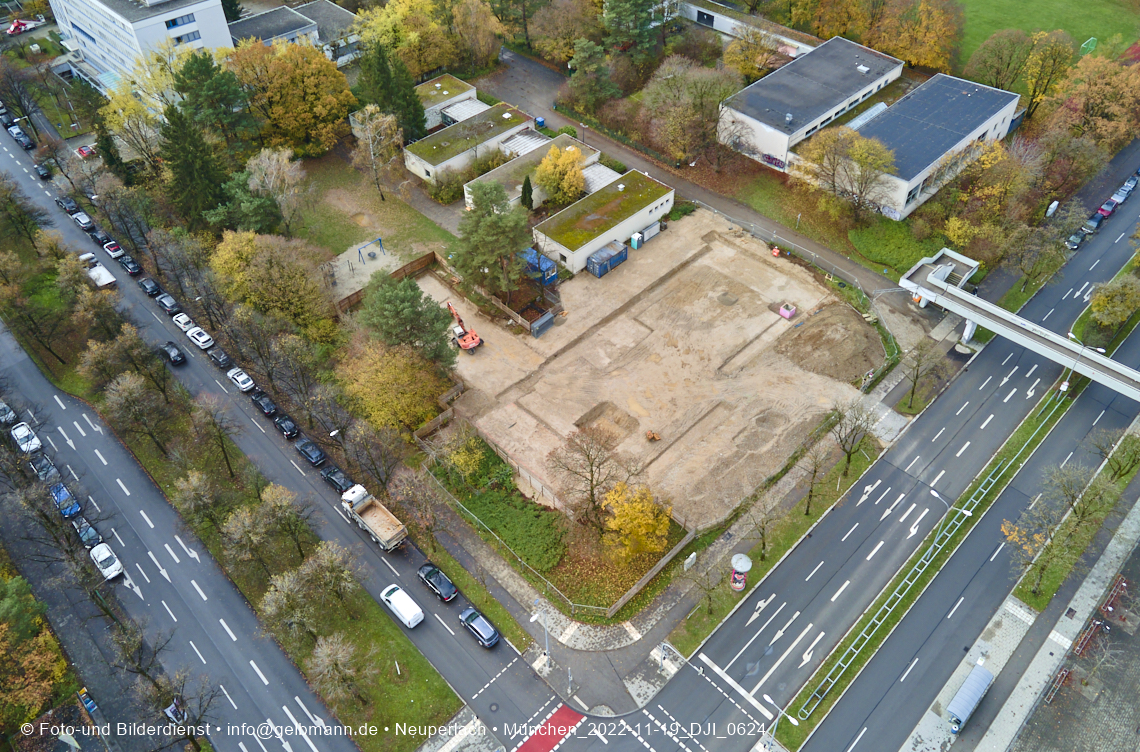 19.11.2022 - Neubau des Haus für Kinder Gebäude in Neuperlach