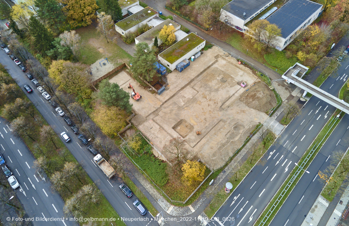 19.11.2022 - Neubau des Haus für Kinder Gebäude in Neuperlach