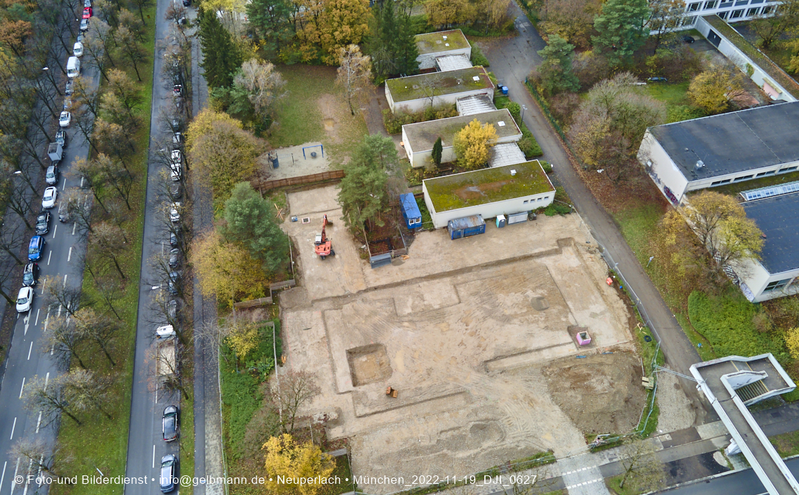 19.11.2022 - Neubau des Haus für Kinder Gebäude in Neuperlach