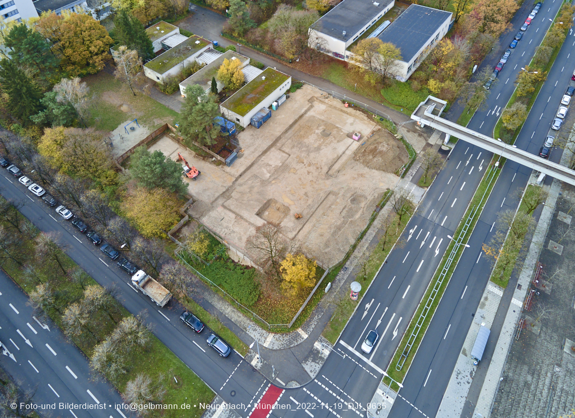 19.11.2022 - Neubau des Haus für Kinder Gebäude in Neuperlach