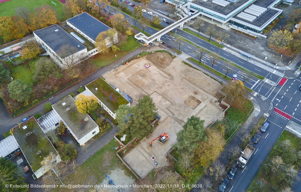 19.11.2022 - Neubau des Haus für Kinder Gebäude in Neuperlach