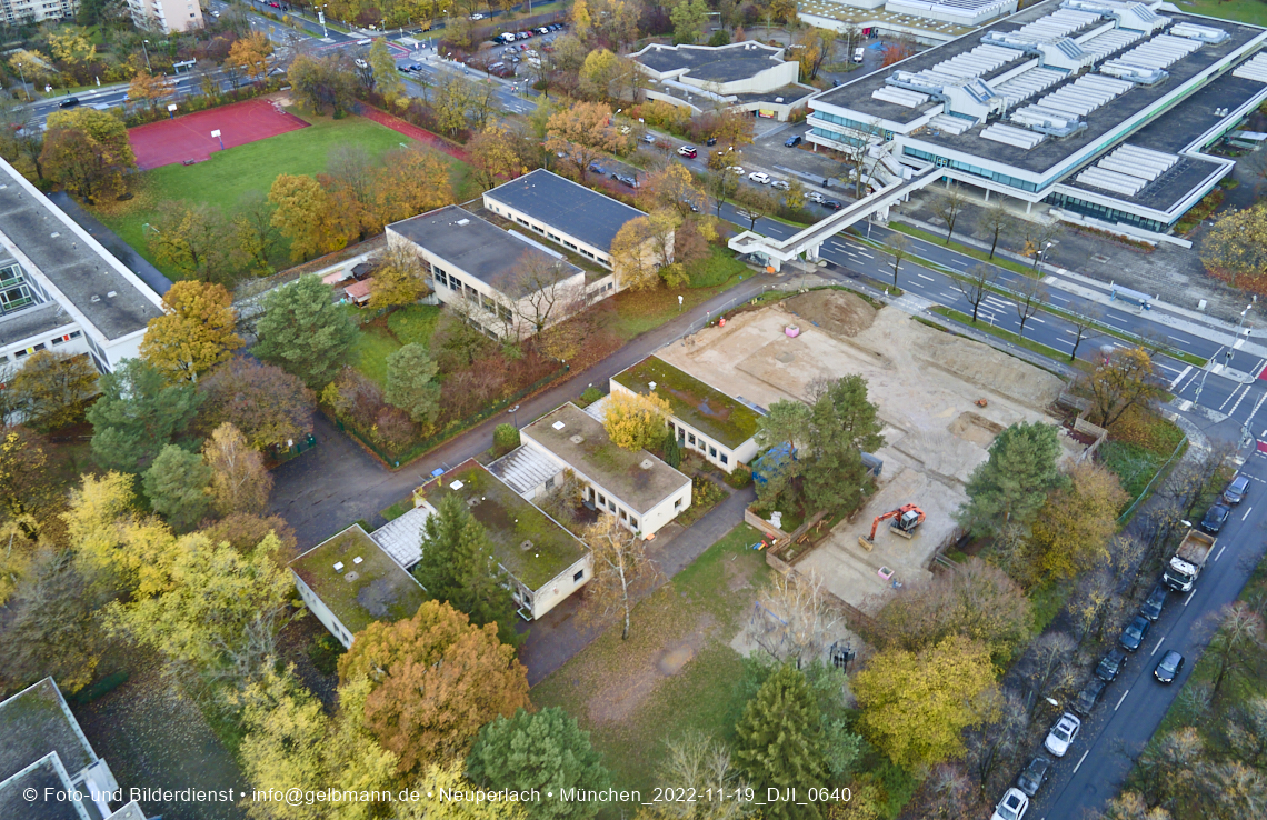 19.11.2022 - Neubau des Haus für Kinder Gebäude in Neuperlach
