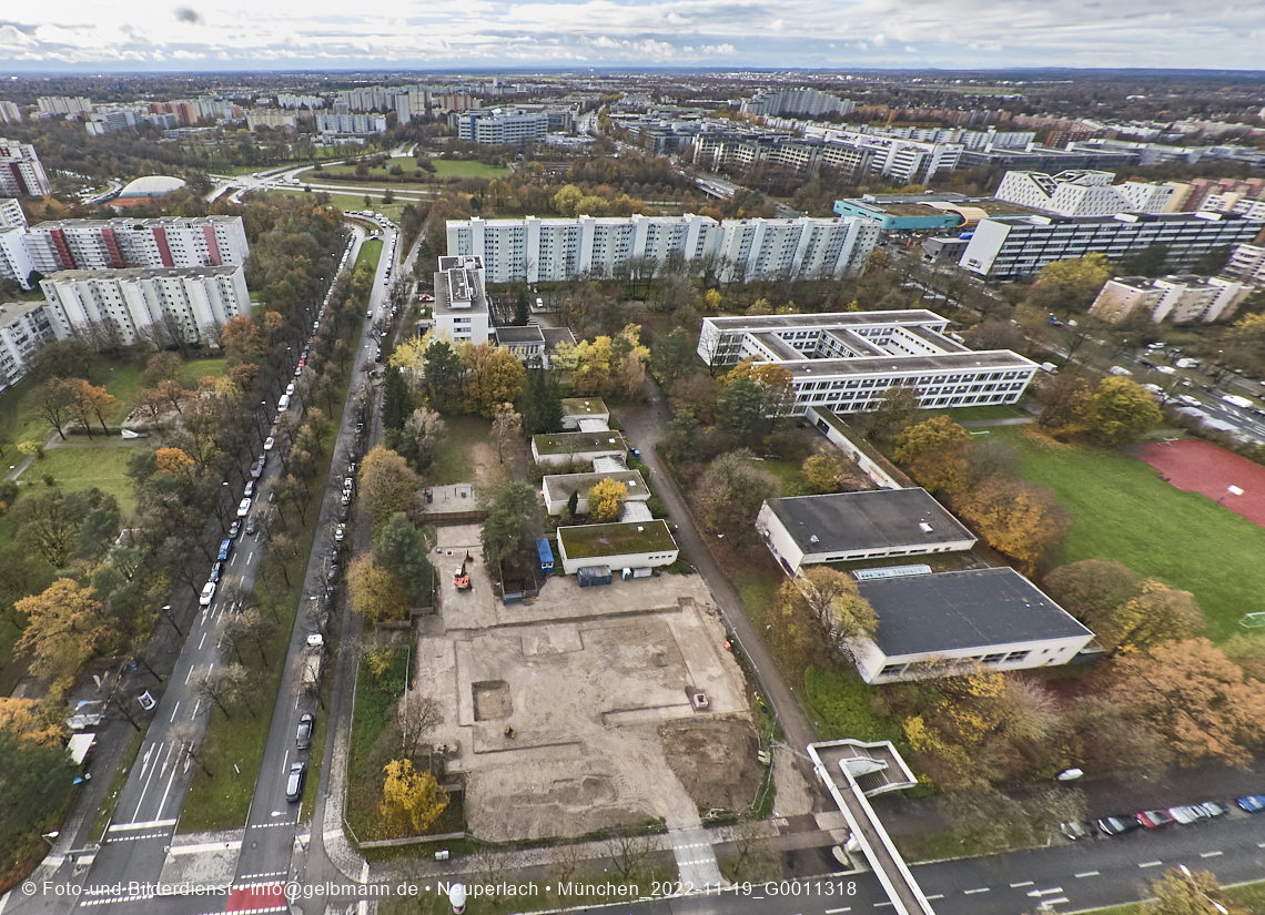 19.11.2022 - Neubau des Haus für Kinder Gebäude in Neuperlach