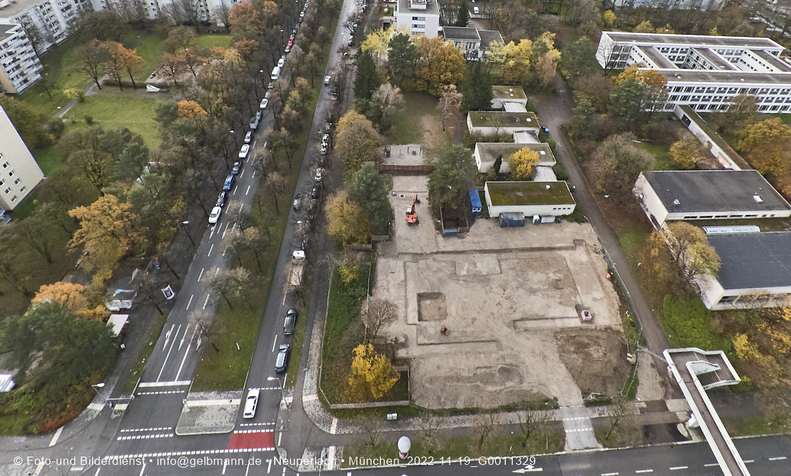 19.11.2022 - Neubau des Haus für Kinder Gebäude in Neuperlach