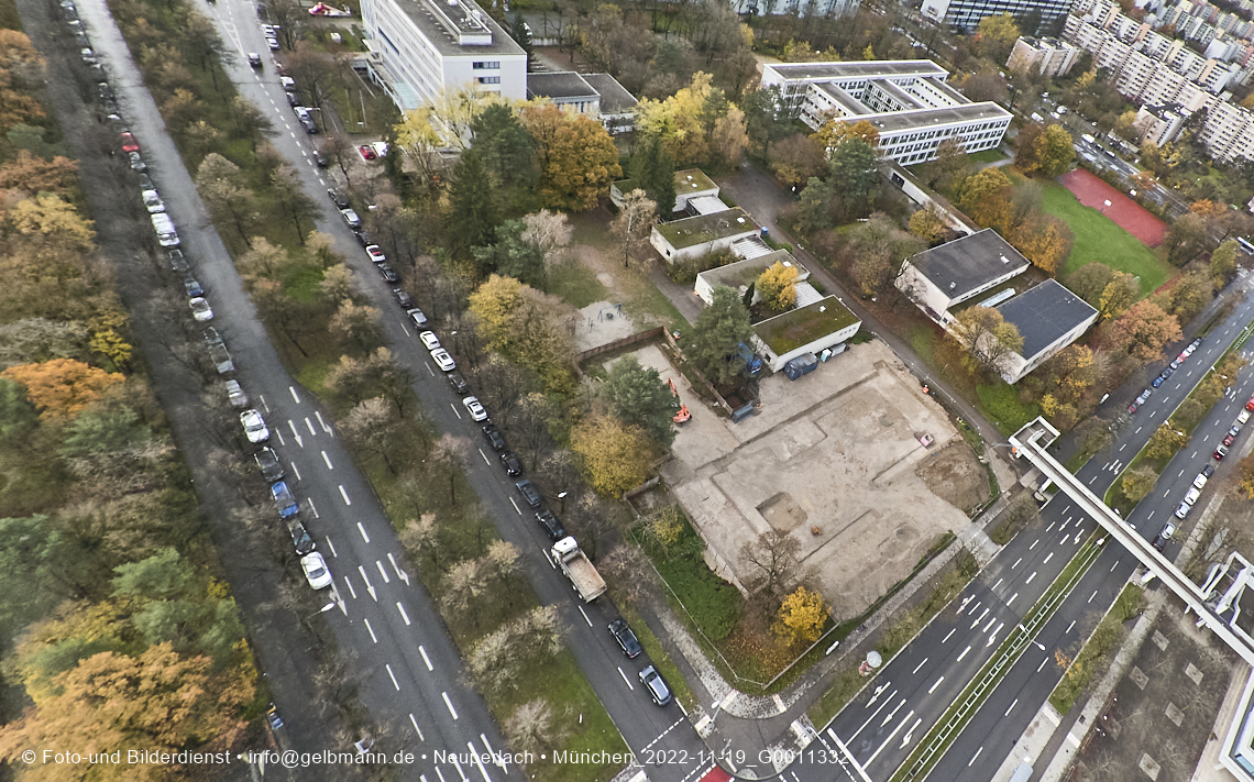 19.11.2022 - Neubau des Haus für Kinder Gebäude in Neuperlach