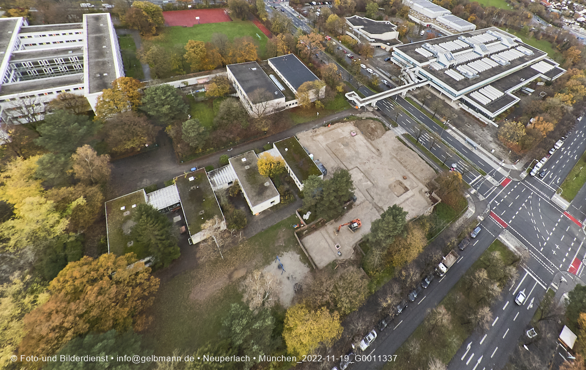19.11.2022 - Neubau des Haus für Kinder Gebäude in Neuperlach
