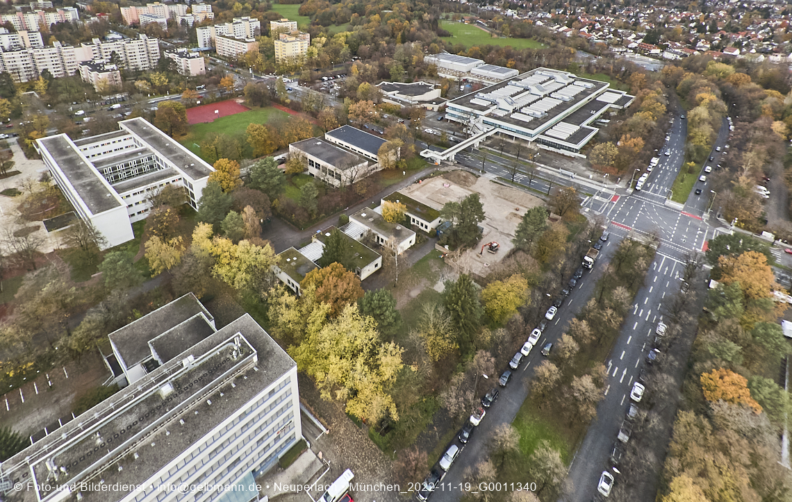 19.11.2022 - Neubau des Haus für Kinder Gebäude in Neuperlach